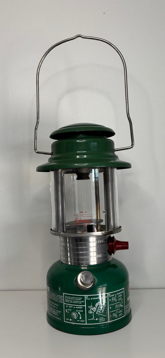 Coleman Model 321B Green Camping Lantern
