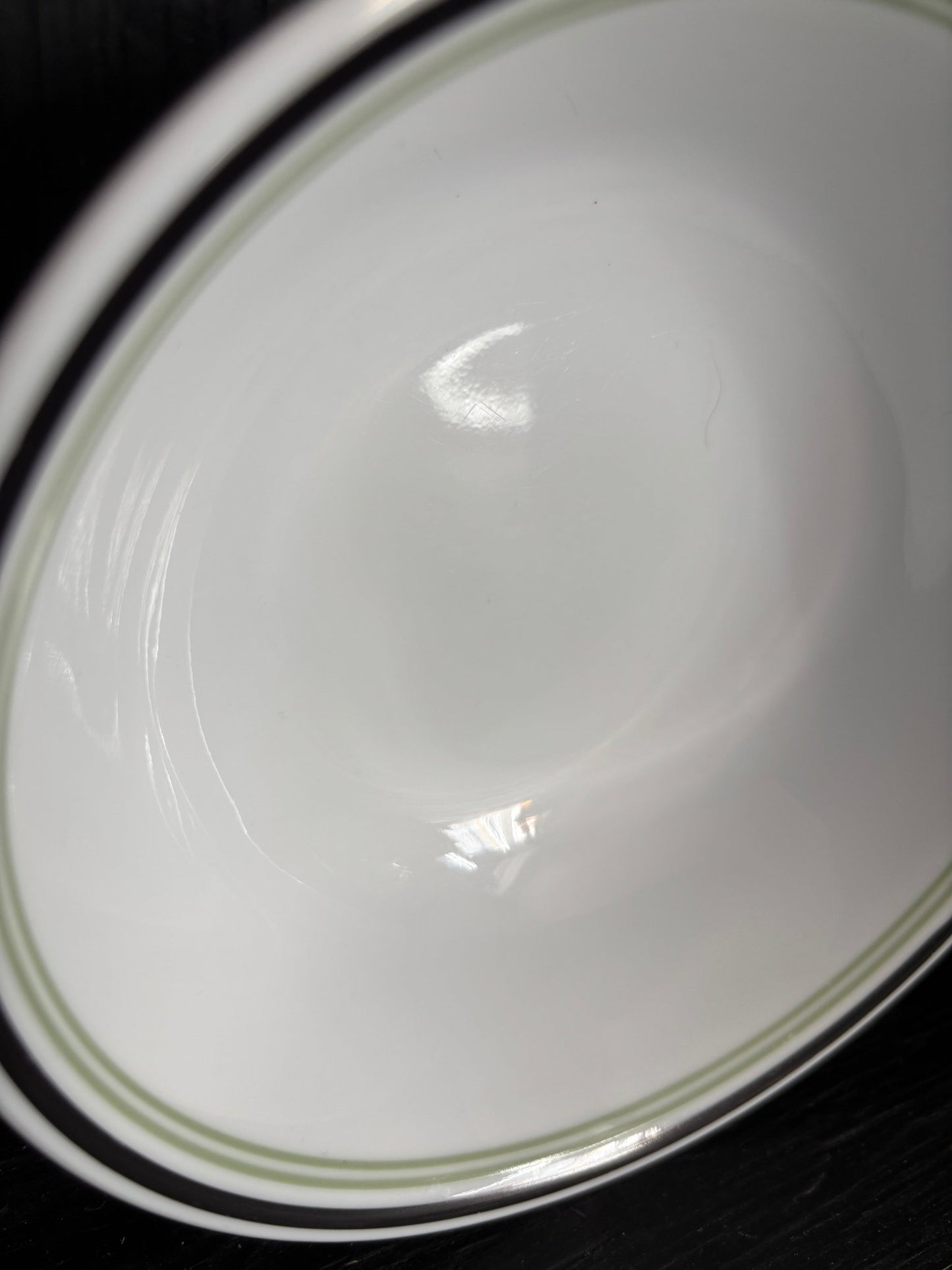 Corelle Black Orchid Soup Bowl