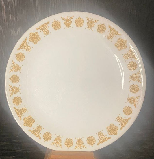 Corelle Butterfly Gold Plate
