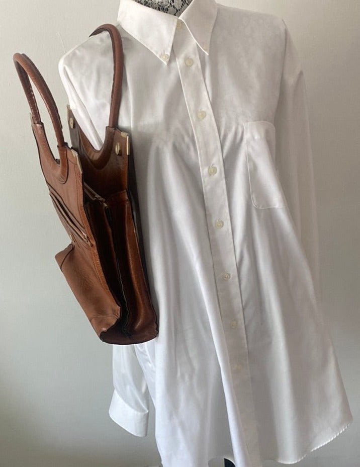 Cornell Creations Brown Leather Purse