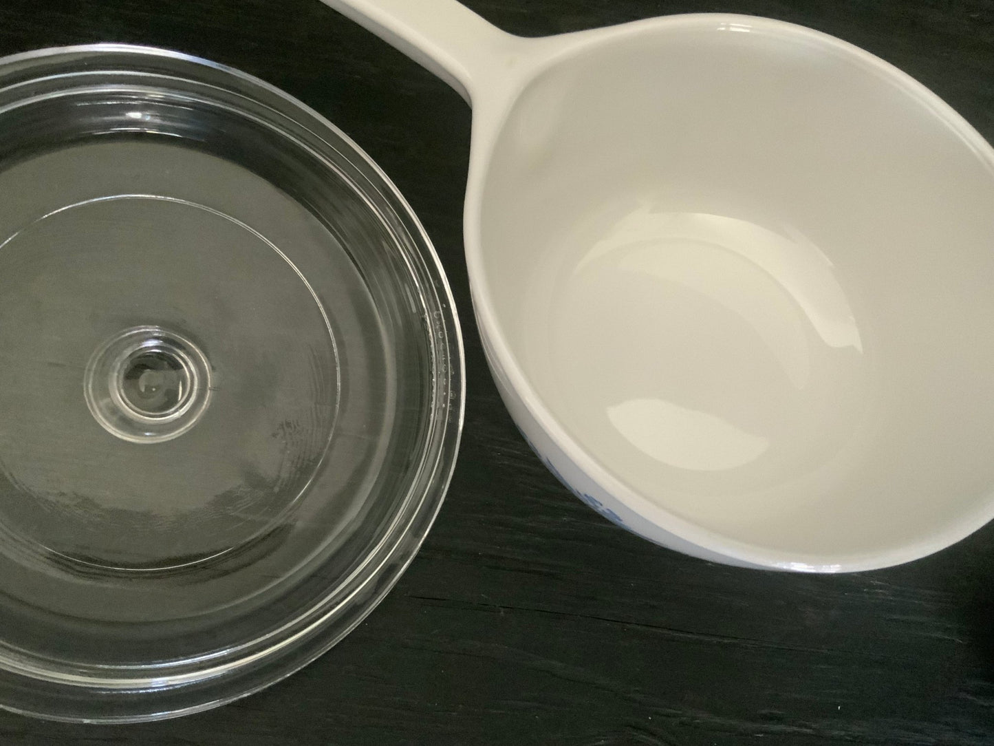 Corning Ware Blue Cornflower 1.5 Pint Covered Saucepan P - 82 - B