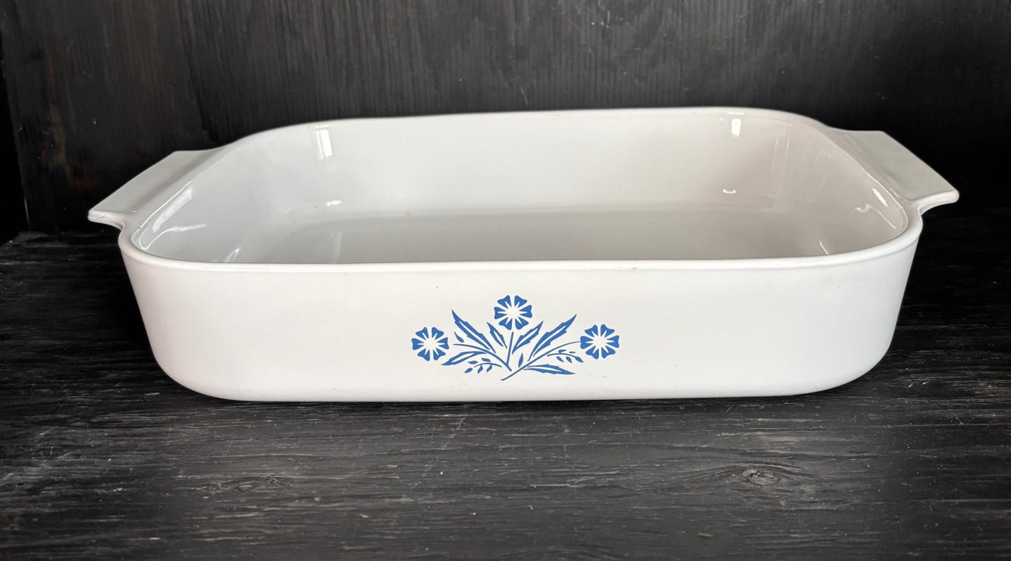 Corning Ware Blue Cornflower Lasagna Pan