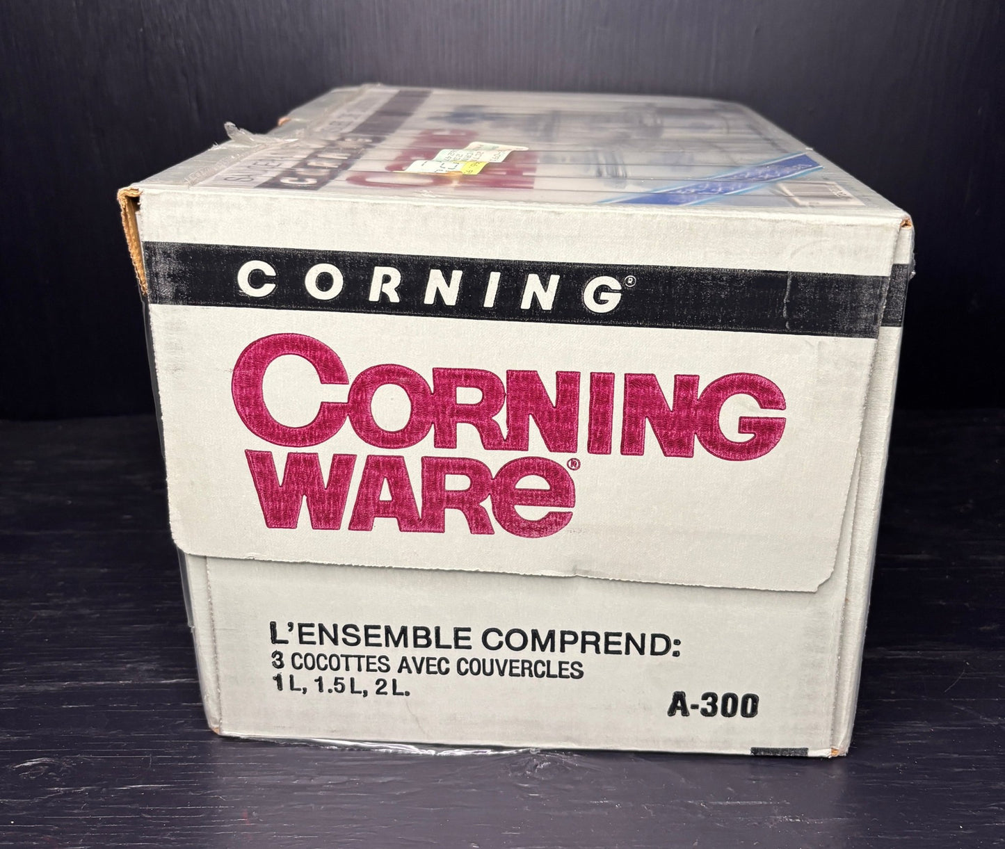 Corning Ware Blue Cornflower Saucepan Set A-300 Sealed