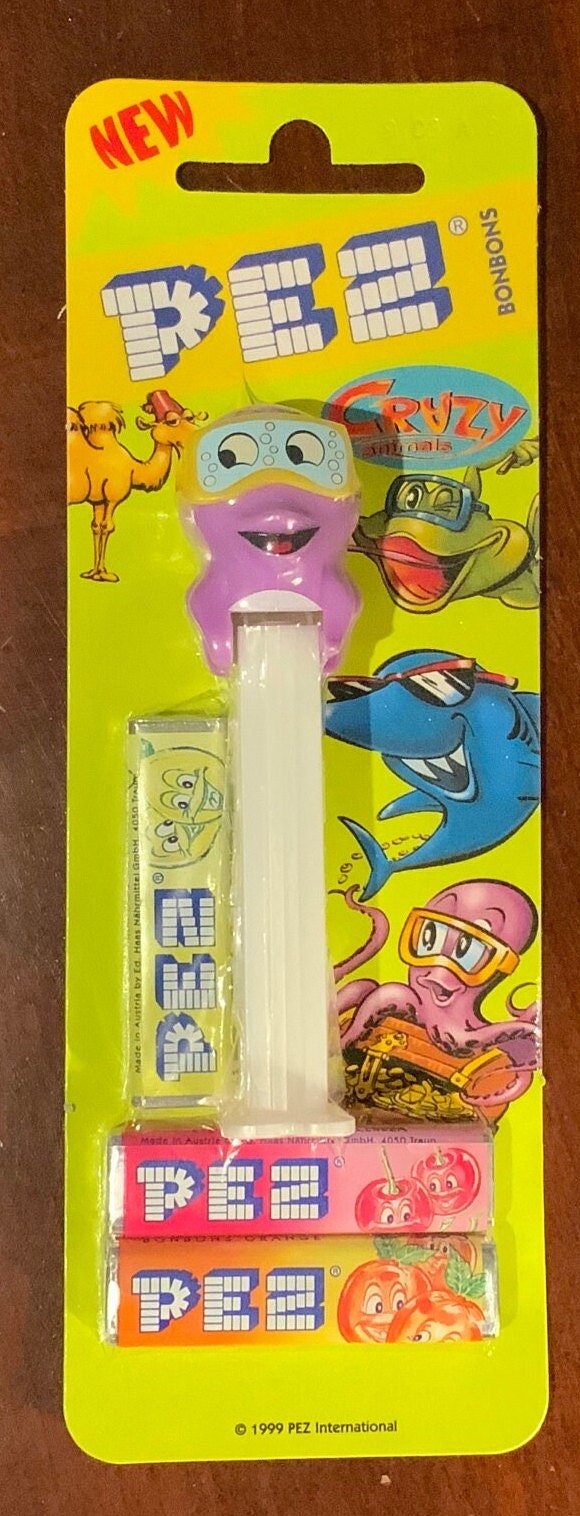 Crazy Animals octopus Pez Dispenser