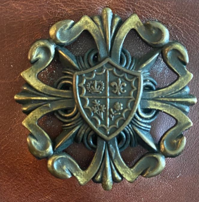 Custom Vintage Brown Leather Sporran Hip Purse