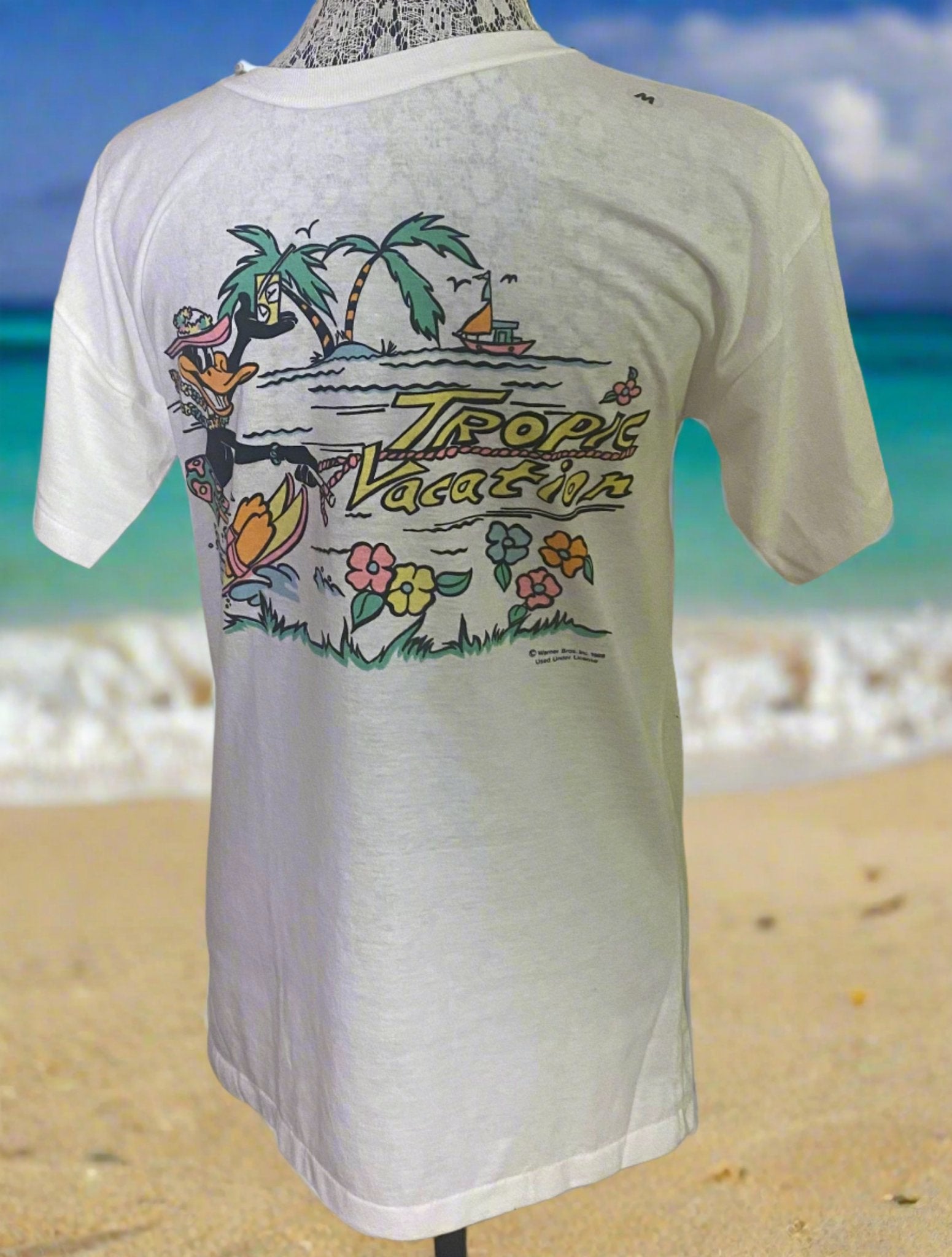 Daffy Duck Tropical Vacation Tee Shirt