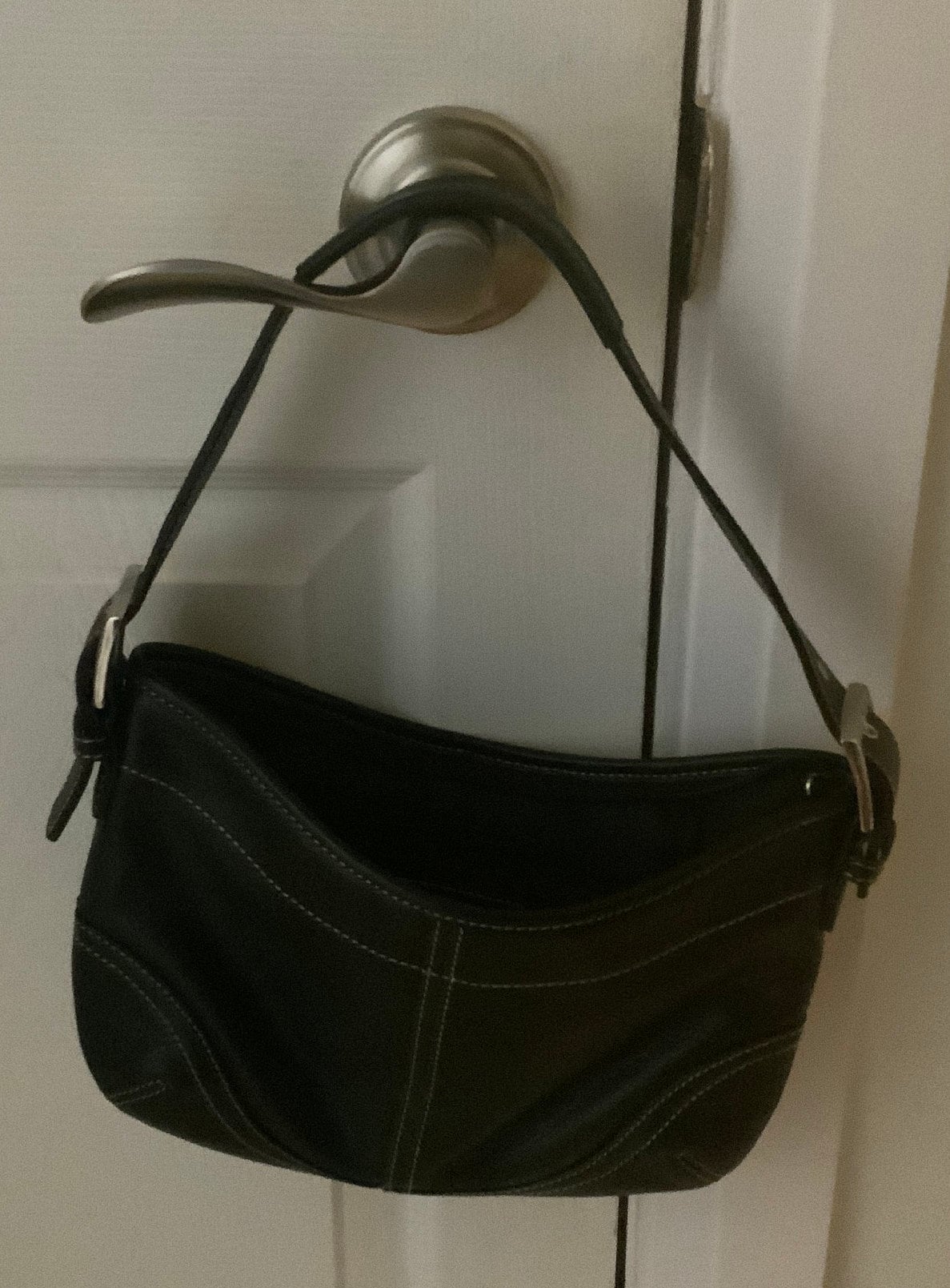 Danier Black Leather Handbag