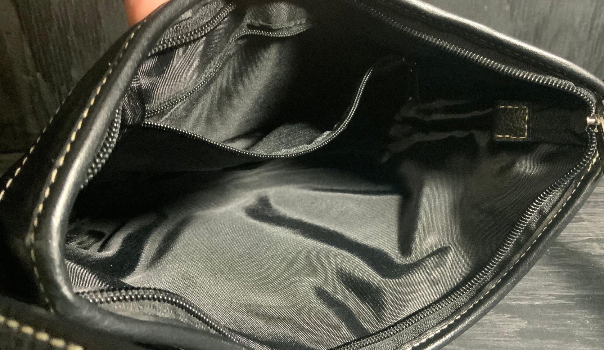 Danier Black Leather Handbag