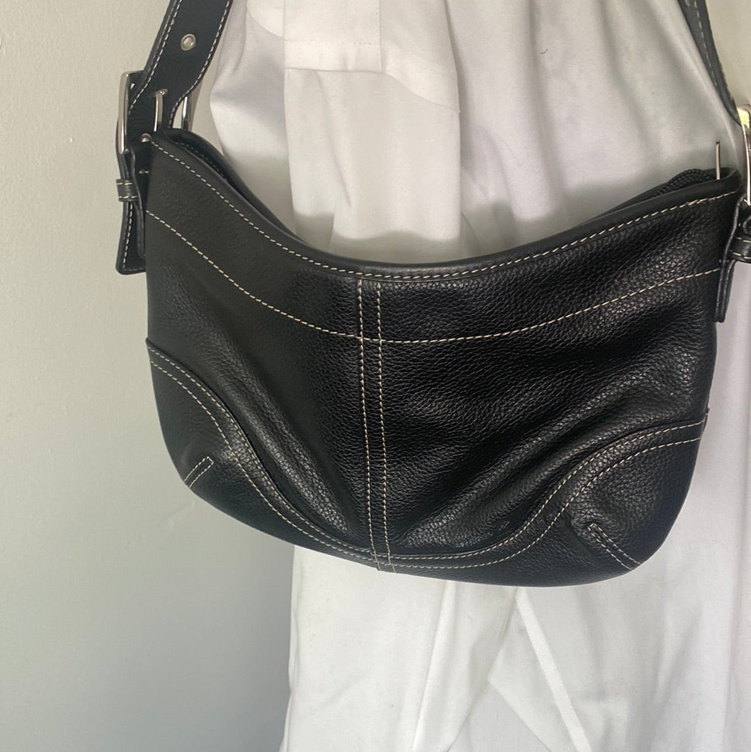 Danier Black Leather Handbag