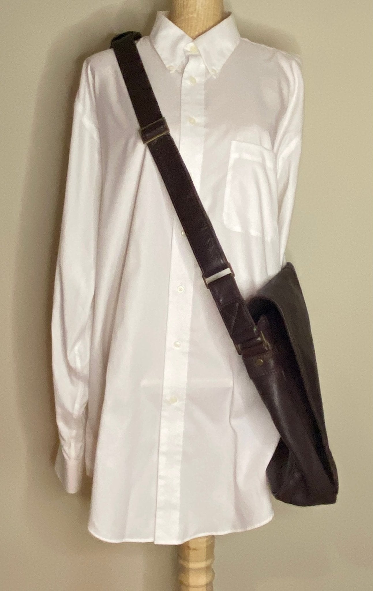 Danier Leather Brown Leather Satchel