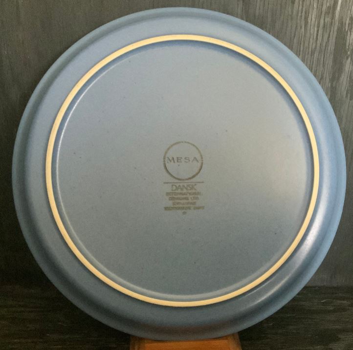 Dansk Mesa Sky Blue Dinner Plate