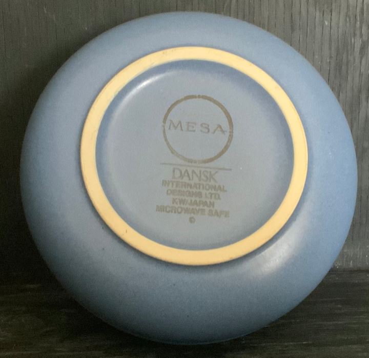 blue Dansk Soup Bowl