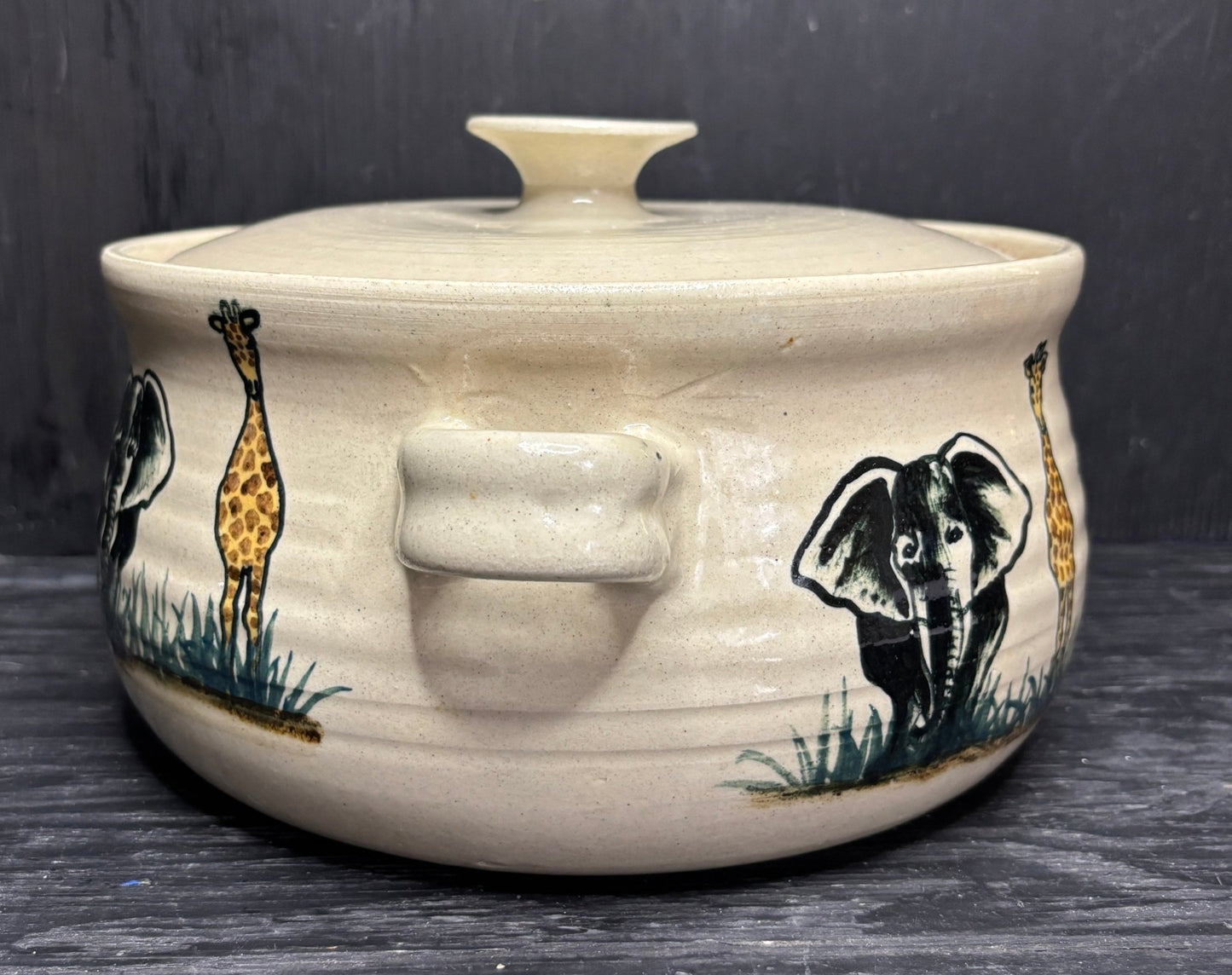 Dedza Malawi Ovenware Casserole Crock Pot