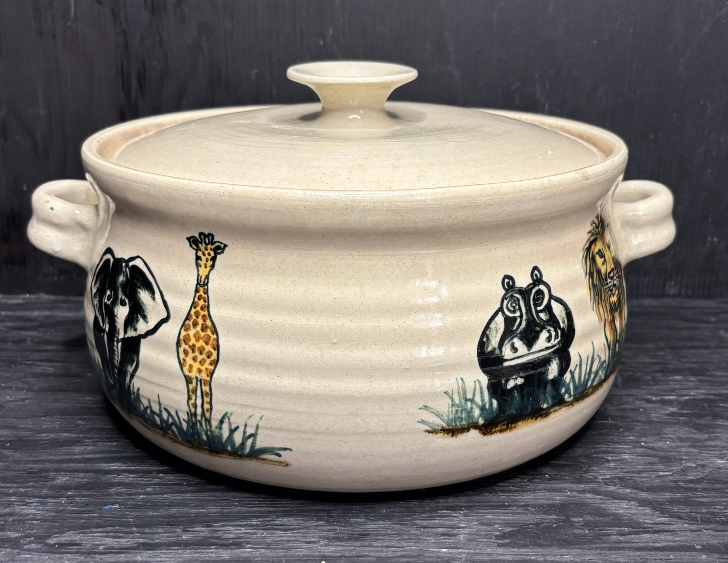 Dedza Malawi Ovenware Casserole Crock Pot