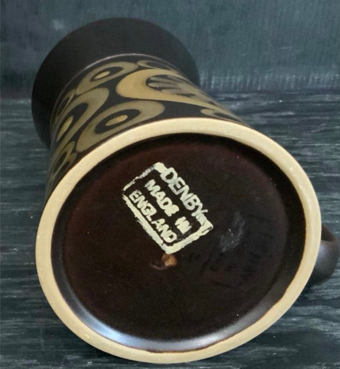 Denby Arabesque Tall Coffee Mug