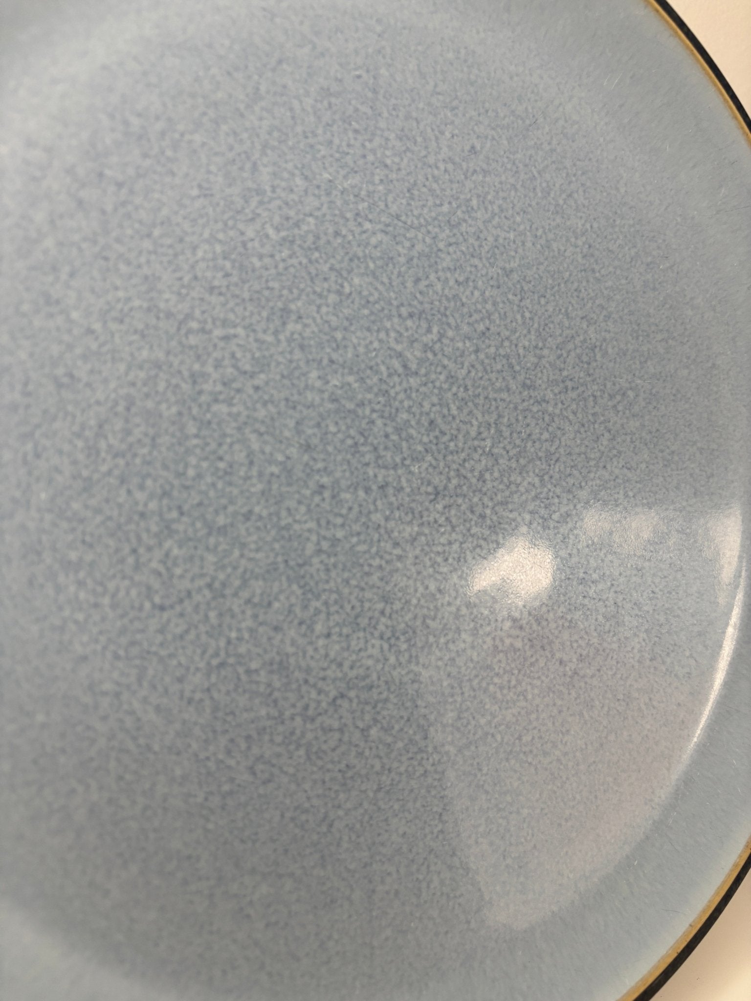 blue Denby Blue Jetty Plate