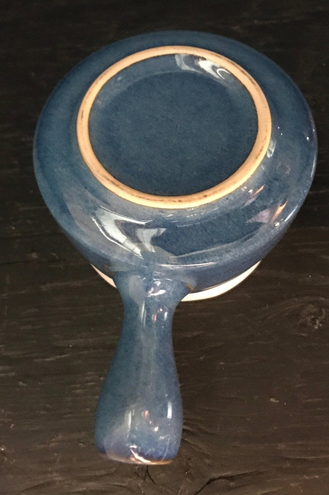 blue and white Denby Chatsworth Gravy Boat