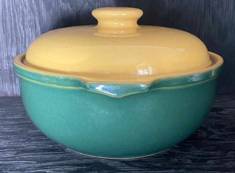 Denby Classic Green Covered Casserole Dish