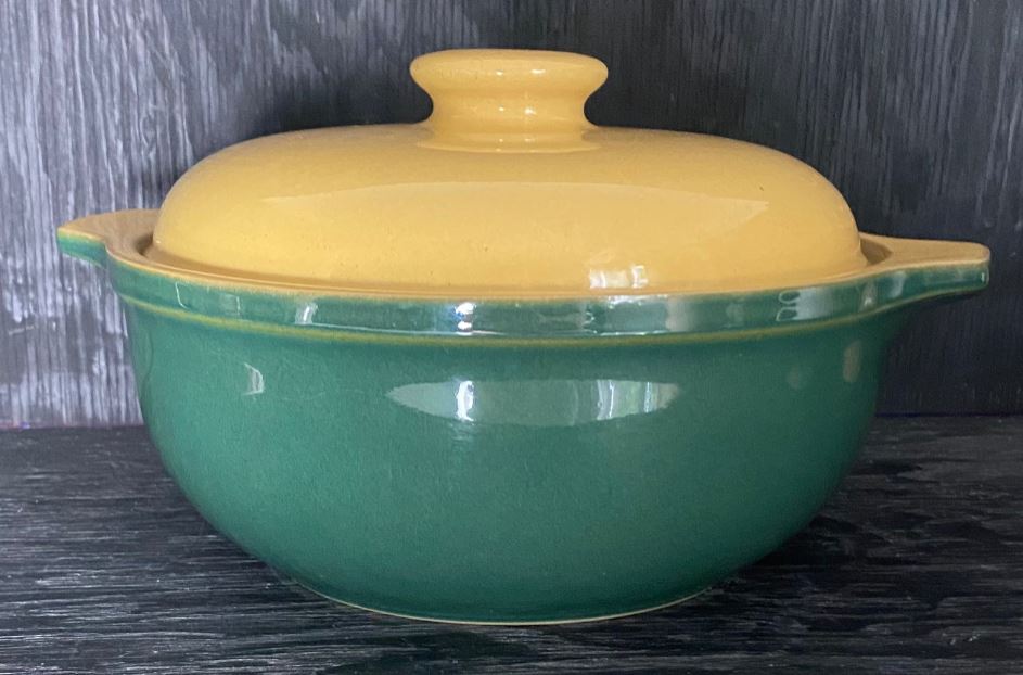 Denby Classic Green Covered Casserole Dish