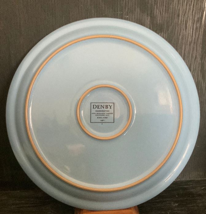 Denby Colonial Blue Dinner Plate