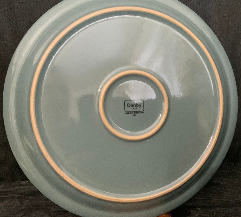 Denby Elements Fern Green Dinner Plate