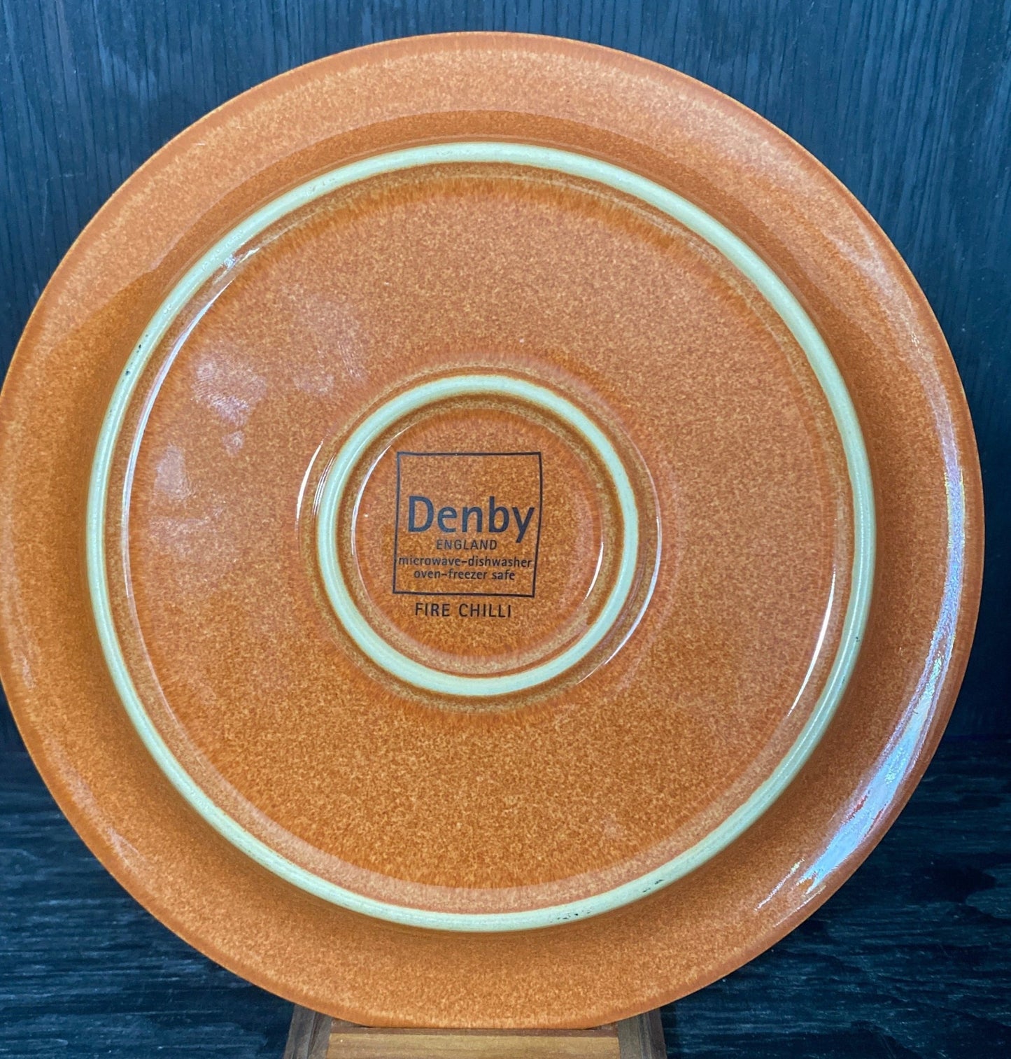 Denby Fire Chilli Plate
