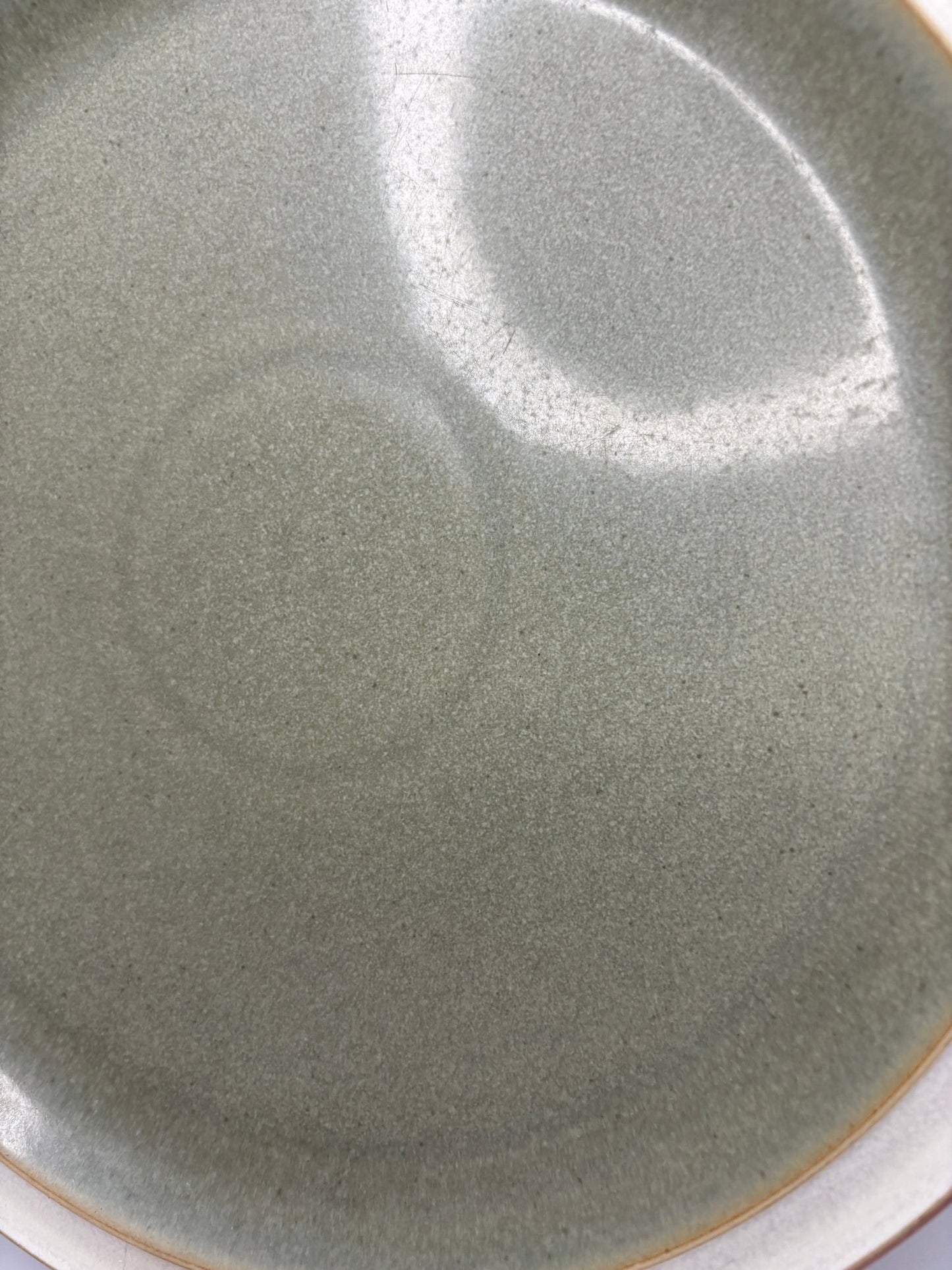 Denby Fire Sage Plate