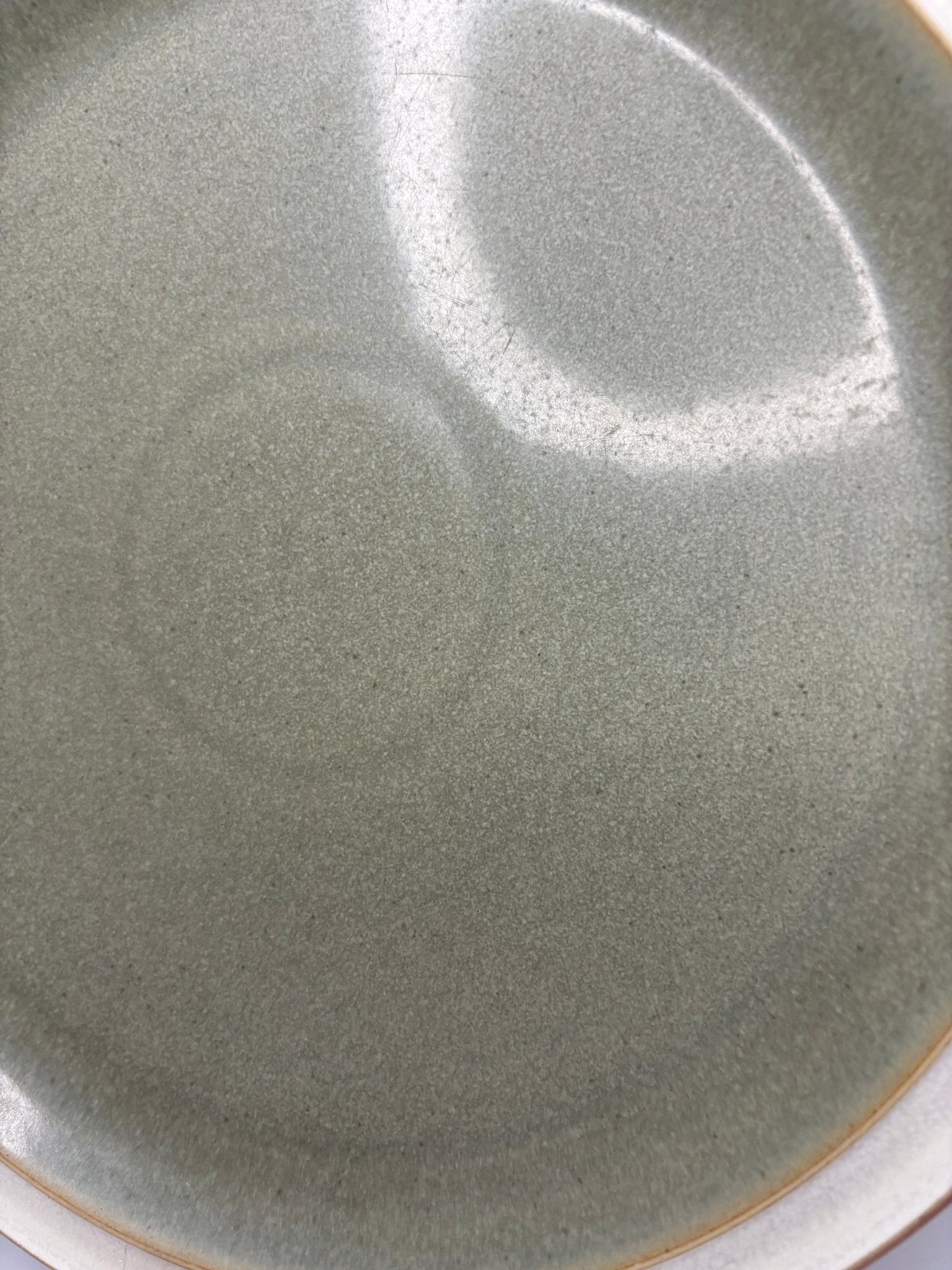 Denby Fire Sage Plate