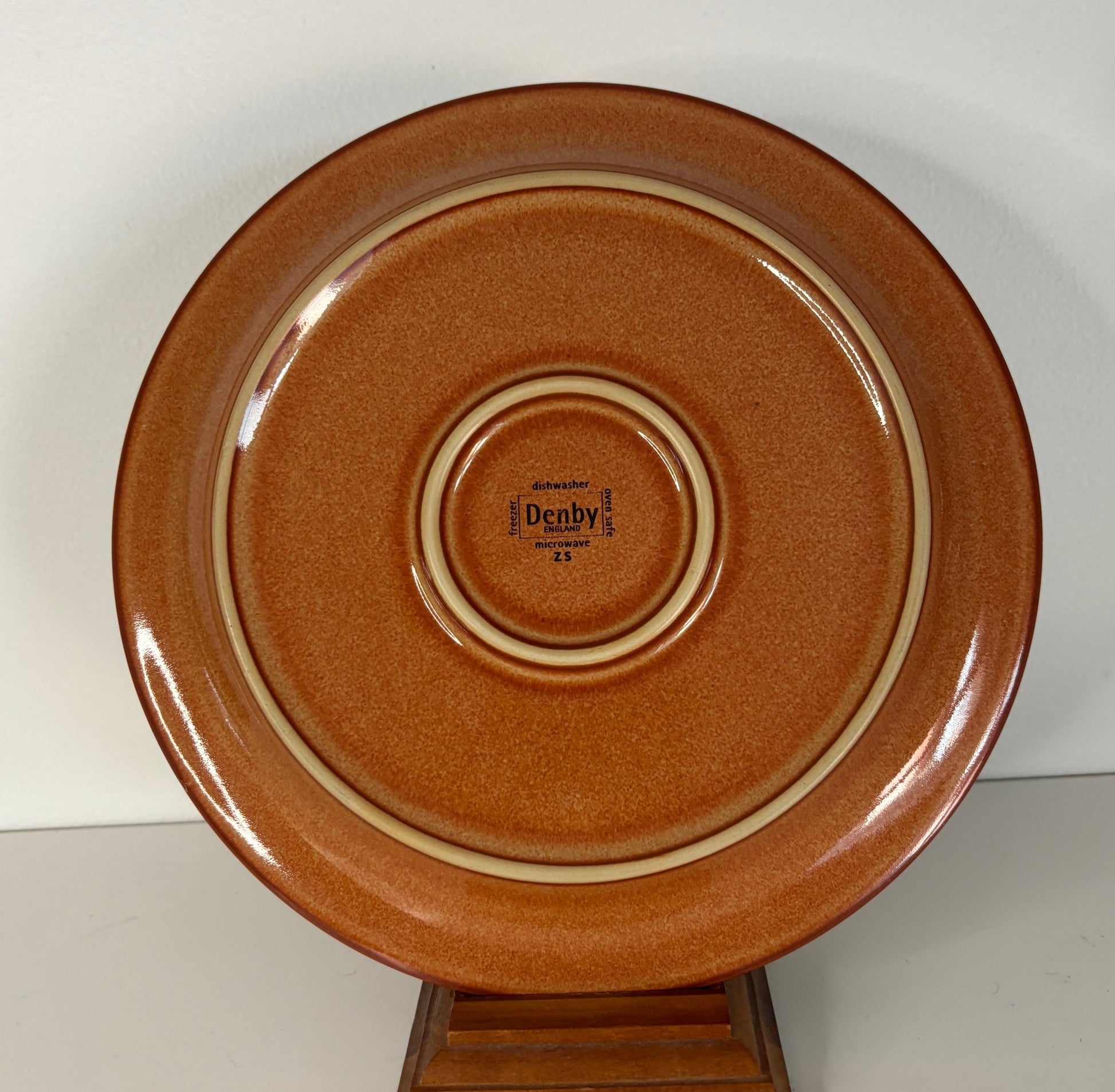 Denby Fire Sage Plate