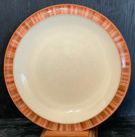 Denby Fire Stripes Bread Plate