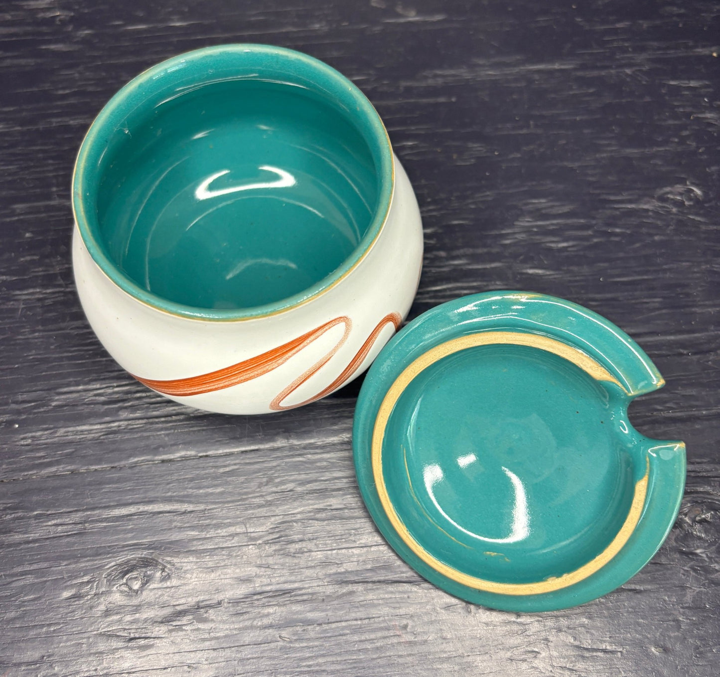 Denby Flair Sugar Bowl