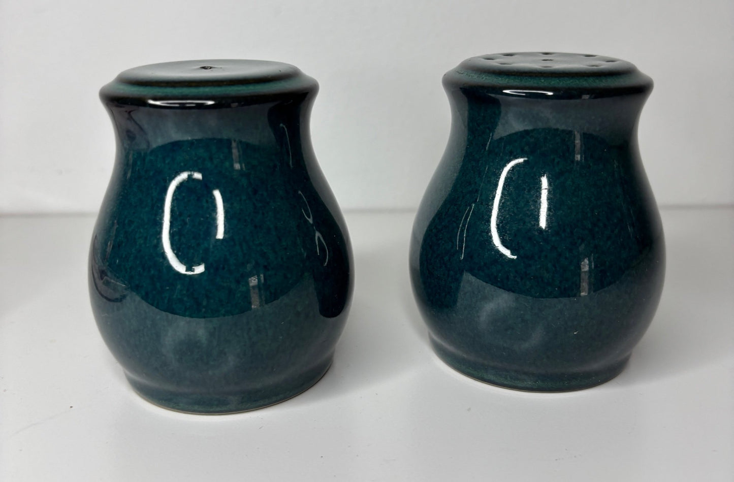 Denby Greenwich Salt and Pepper Shakers