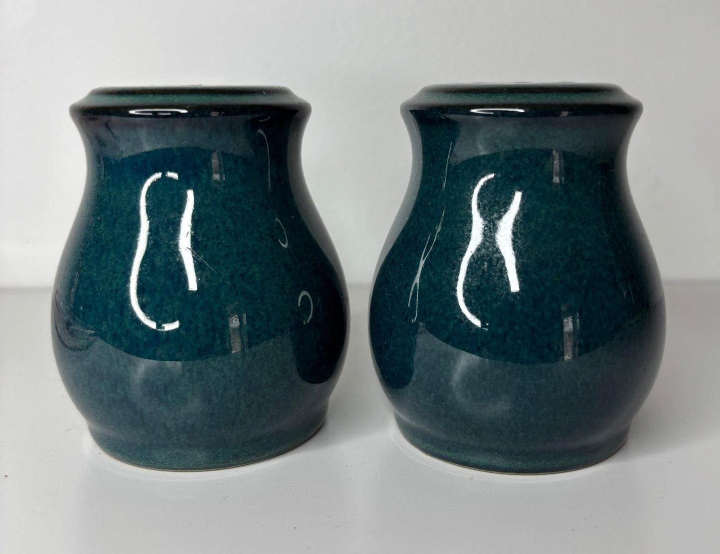 Denby Greenwich Salt and Pepper Shakers