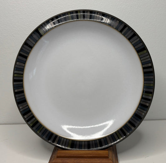Denby Jet Stripes Bread Plate