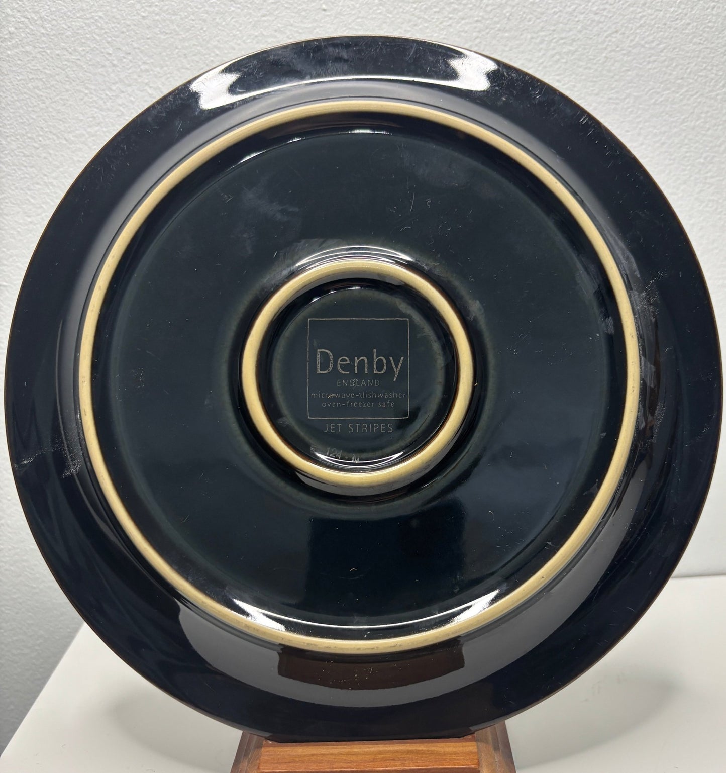 Denby Jet Stripes Salad Plates