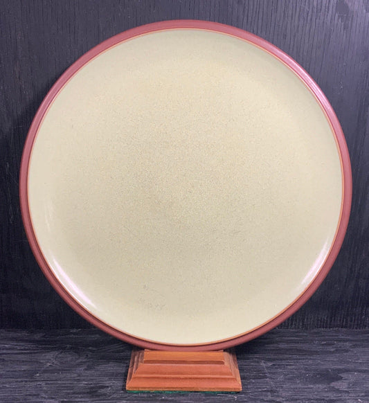 Denby Juice Apple Green and Brown Dinner Plate