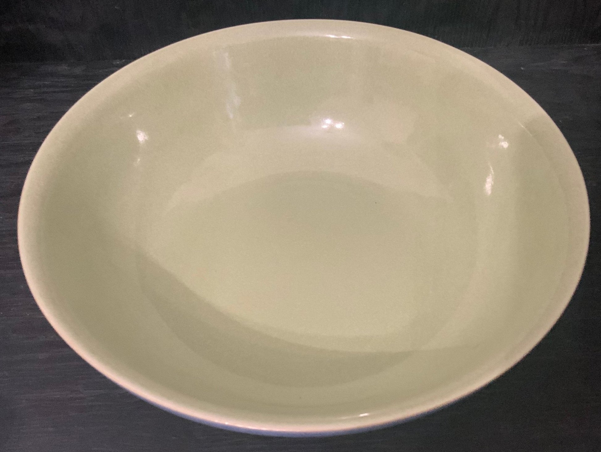 blue Denby Juice Serving Bowl