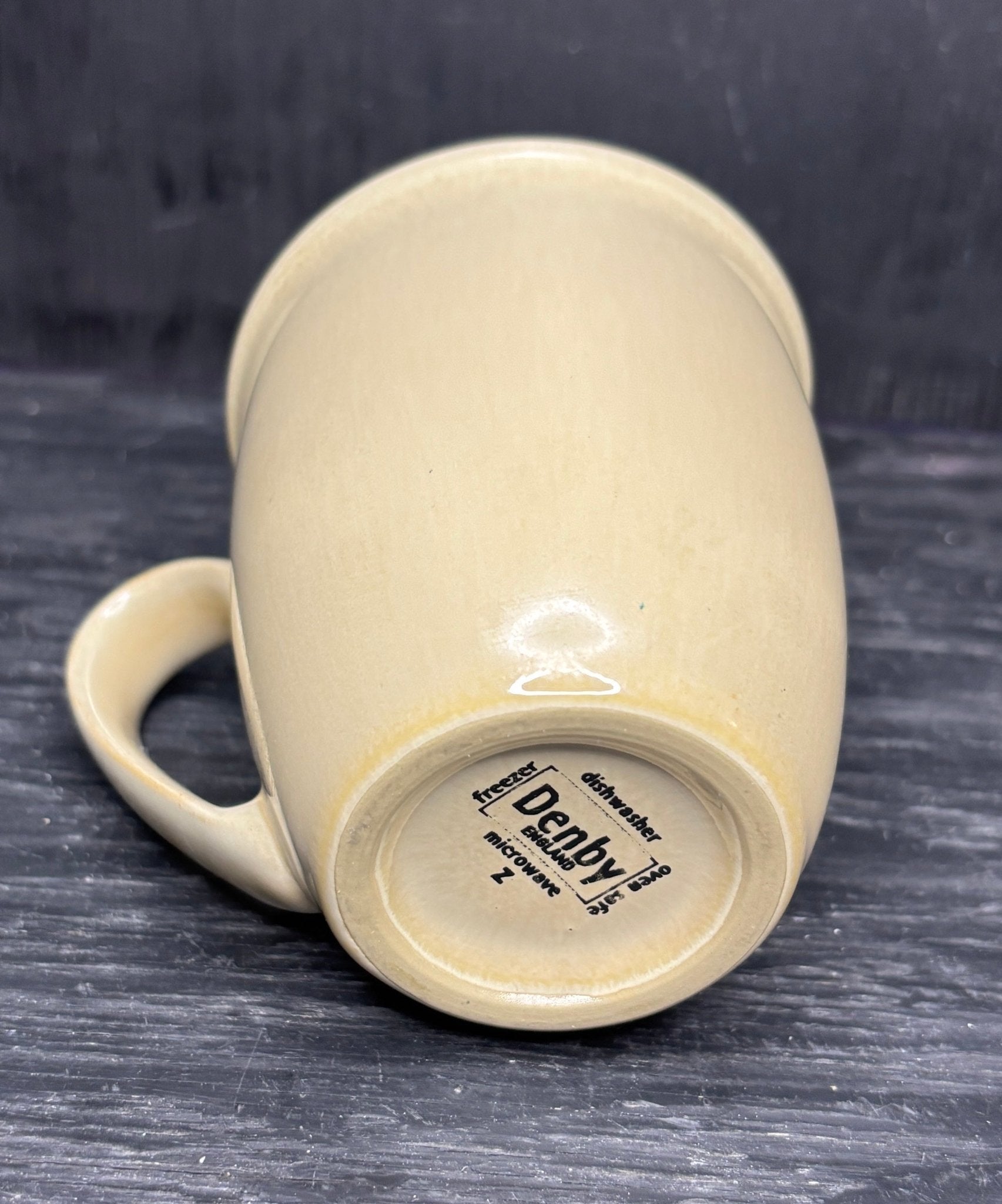 beige Denby Coffee Mug