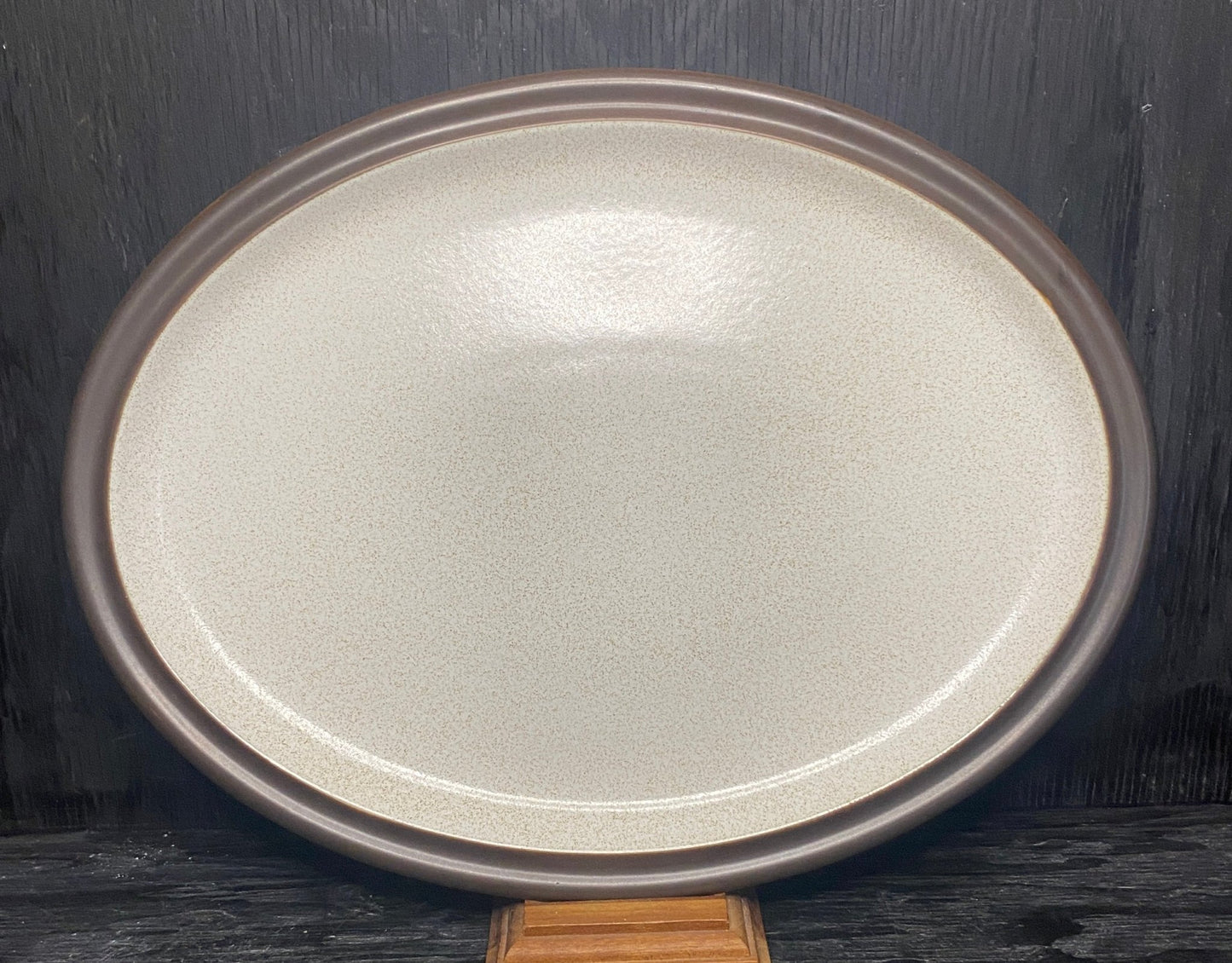 Denby Parchment Oval Platter