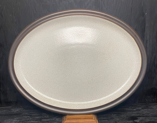 Denby Parchment Oval Platter
