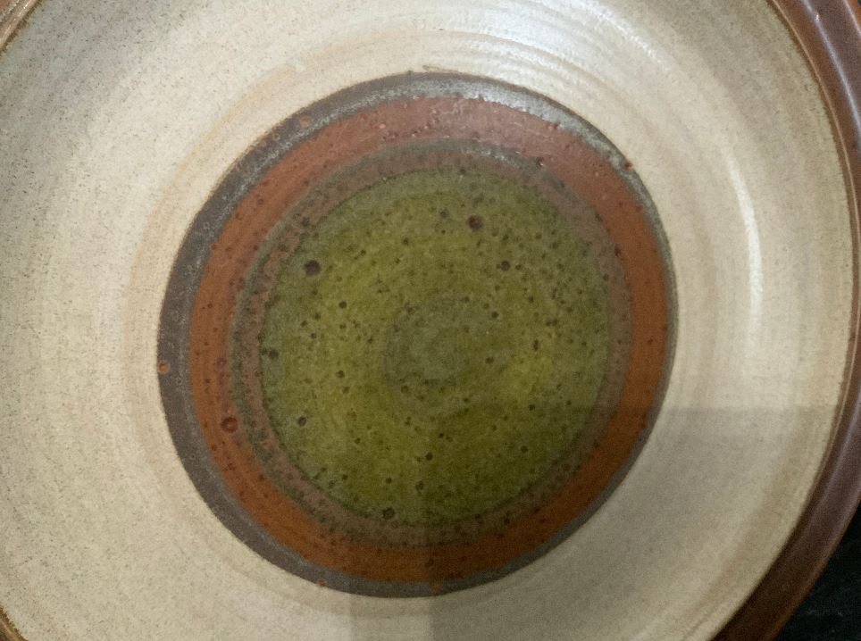 Denby Potters Wheel Green Dinner Plate