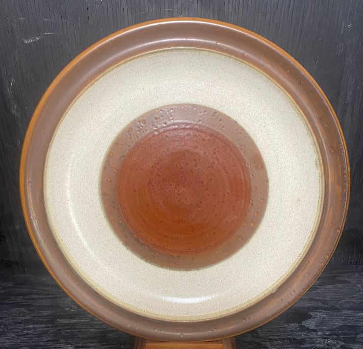 Denby Potters Wheel Red Dinner Plate