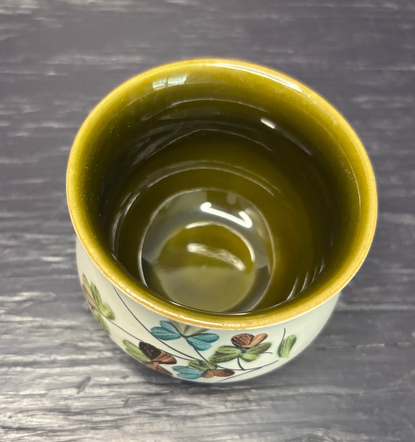 Denby Shamrock Sugar Bowl