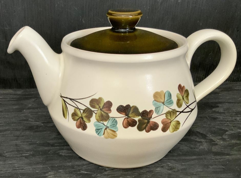 Denby Shamrock Teapot