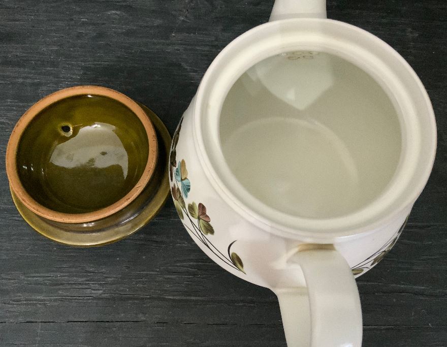 Denby Shamrock Teapot