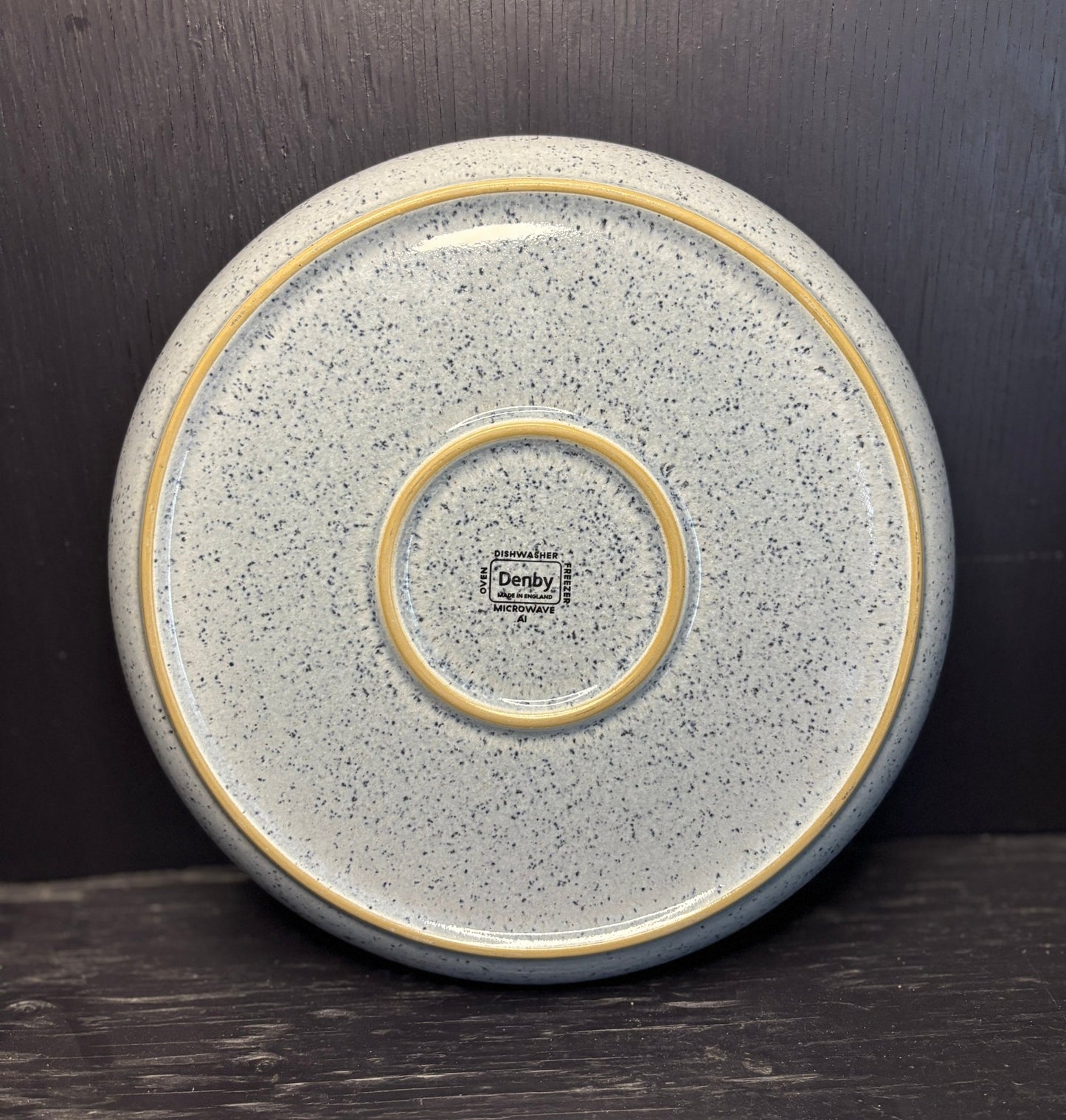 Denby Studio Blue Pebble Plate