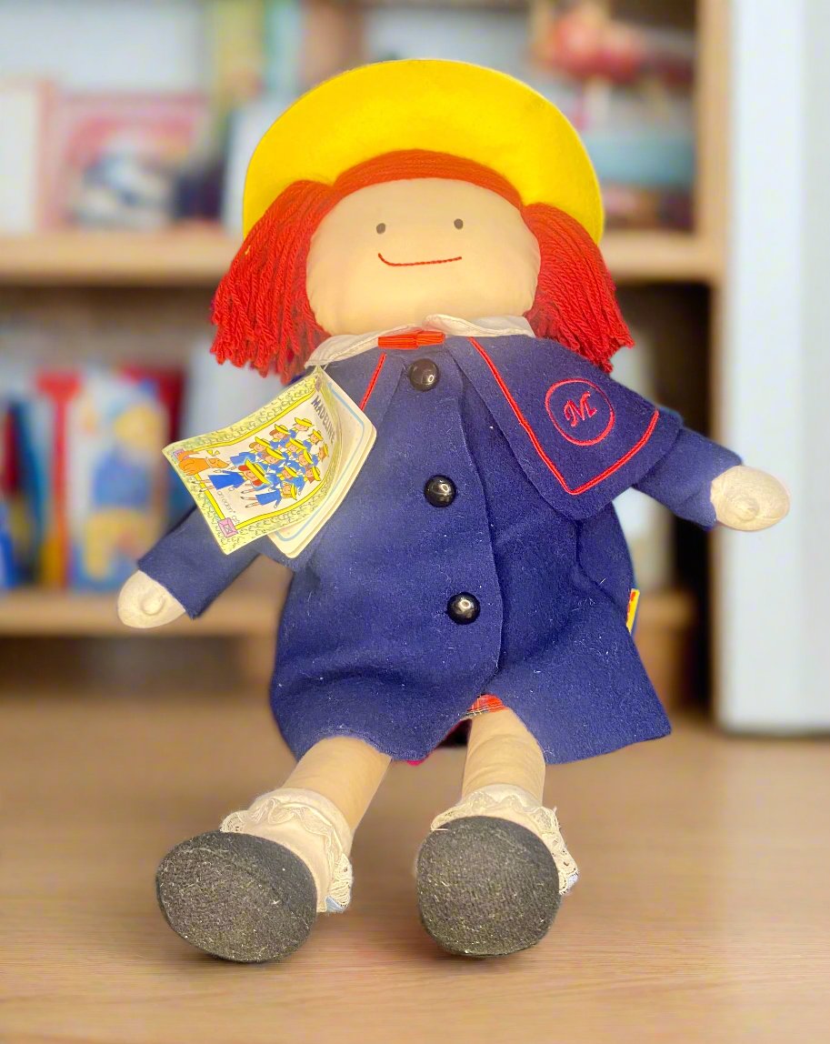 Eden Toys 1996 Madeline Plush Doll Style #33308