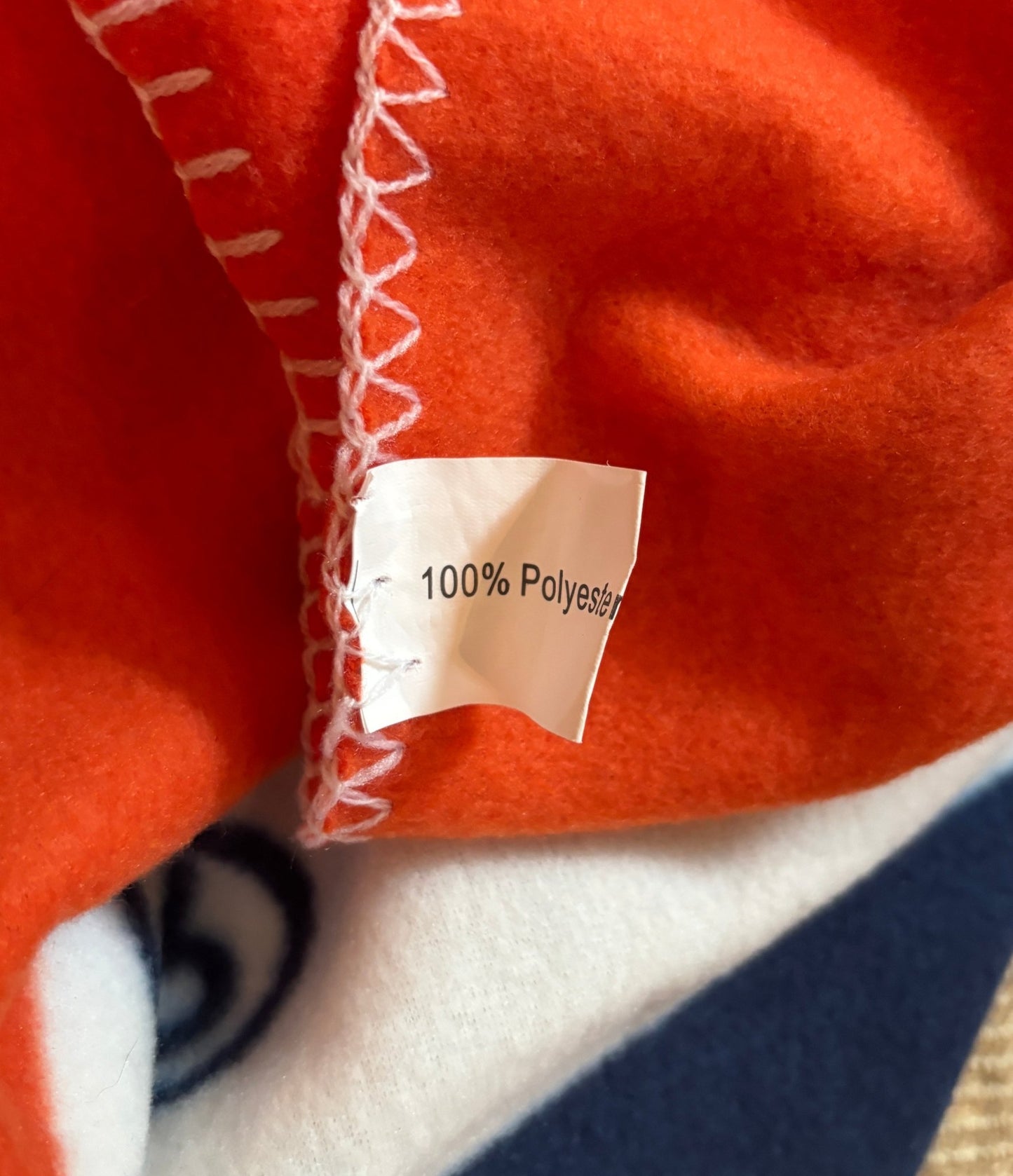 Edmonton Oilers Fleece Stadium Blanket