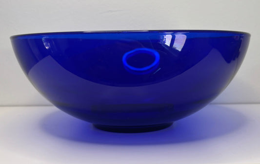Electric Cobalt Blue Large Serving Bowl