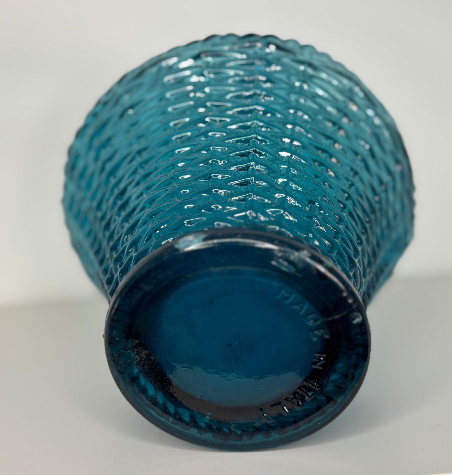 Empoli Blue Genie Bottle Decanter
